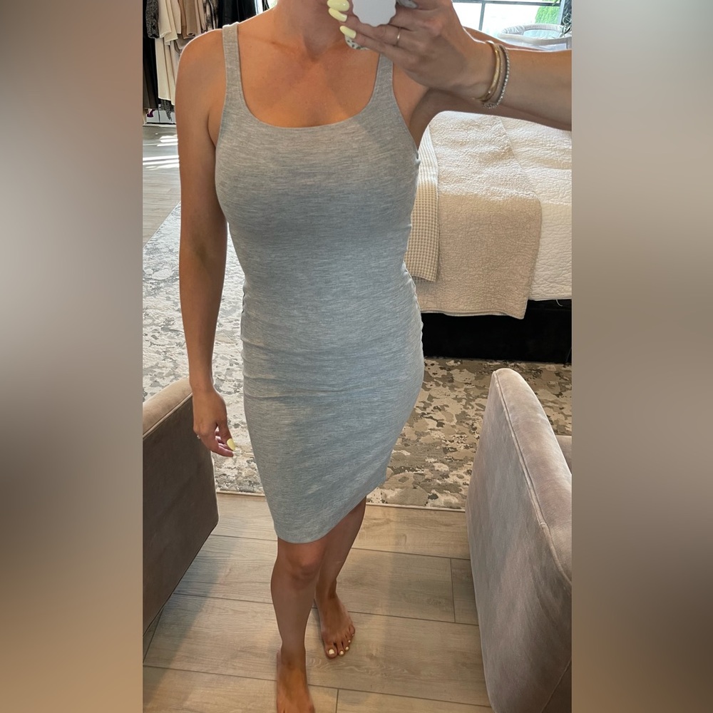 Zara Gray Mini Dress